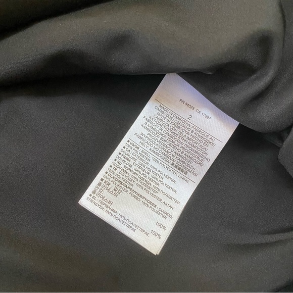 Banana Republic Metallic Gold Flower Print Pencil Skirt - Picture 4 of 6